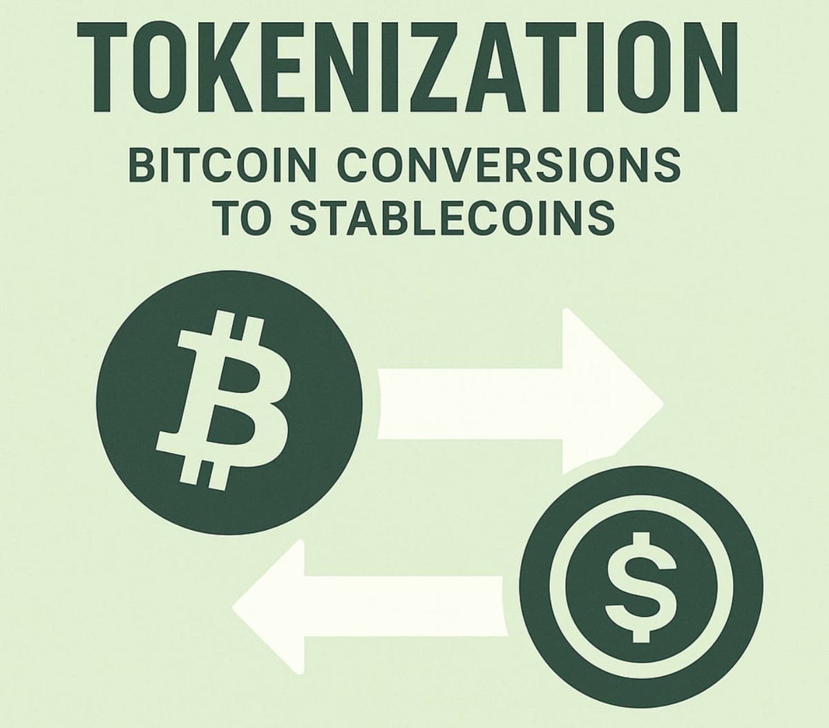 🚀 Cash Into Crypto, Starting with Bitcoin. Stablecoins & Tokenization